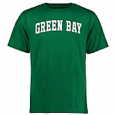 Wisconsin-Green Bay Phoenix Everyday WEM T-Shirt - Green,baseball caps,new era cap wholesale,wholesale hats